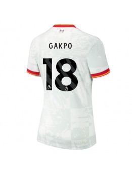 Liverpool Cody Gakpo #18 Zenski Rezervni Dres 2024-25 Kratak Rukavima